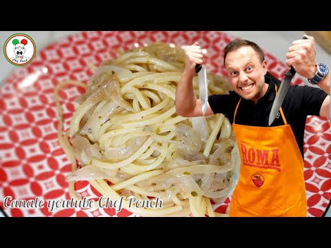 SPAGHETTI RISOTTATI AL CIPOLLOTTO 🧅 (ricetta calabrese) - Chef Ponch