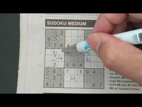 How to solve a Medium Sudoku puzzle (with a PDF file) 04-16-2019