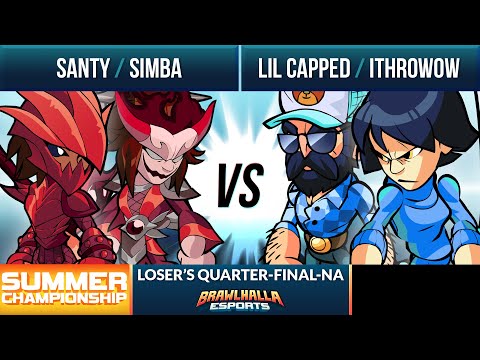 Simba & Santy vs Lil Capped & iThrowow - Loser's Quarter-Final - Summer Championship 2020 - 2v2 NA