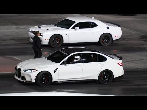 Dodge Challenger Hellcat vs BMW M3