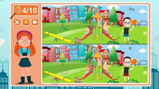 Viki Spotter: Megapolis, Level 14 Walkthrough, 1080p/60FPS.