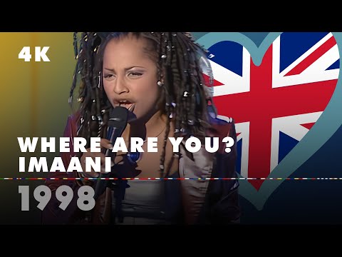 WHERE ARE YOU? – IMAANI (United Kingdom 1998 – Eurovision Song Contest 4K)