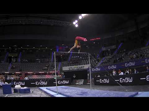 Maxime GENTGES Belgien Reck - EnBW DTB Pokal 2024 - Team Challenge Männer Stuttgart - Turnen