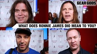 What Does Ronnie James Dio Mean To You? Metal Celebrities Tell Their RJD Stories | GEAR GODS