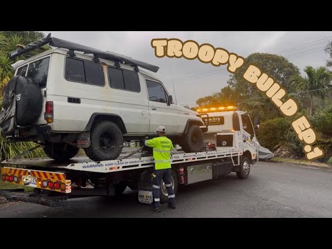 1987 Toyota Land Cruiser Troop carrier Build - Episode 1
