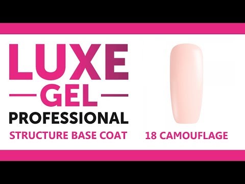 18 CAMOUFLAGE STRUCTURE BASE SWATCH - LUXE GEL PROFESSIONAL -