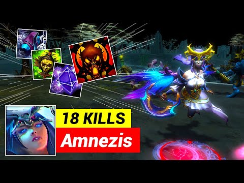 HoN Moon Queen Amnezis 1692 MMR MVP