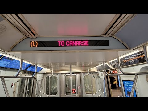 NYCT: R143 (L) Train Full Ride: 8 Ave - 14 St - Canarise - Rockaway Pkwy