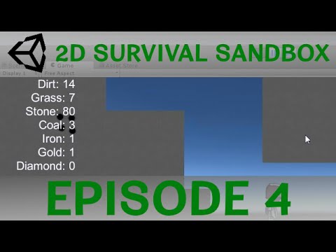 [Unity 5] Simple Inventory System | Episode 4 | Let's Make a 2D Survival / Sandbox Platformer Game