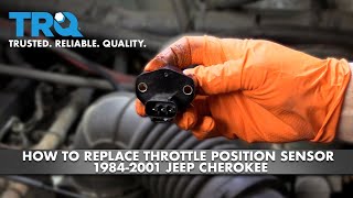 How To Replace Throttle Position Sensor 1984-2001 Jeep Cherokee