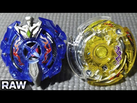 Xcalibur .Q.L vs Dark Deathscyther .S.O - [Beyblade Burst RAW] - ベイブレードバースト