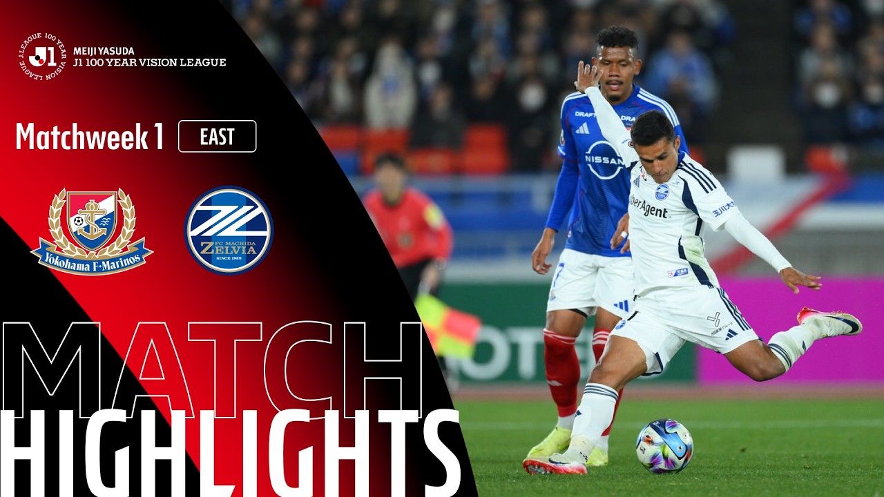 Yokohama F. Marinos vs Machida Zelvia Highlights