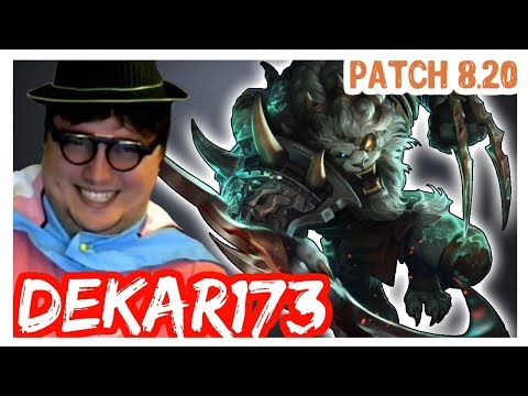 Best RENGAR vs IVERN | Dekar173 | RENGAR Jungle | Challenger Gameplay | Full Game | Patch 8.20