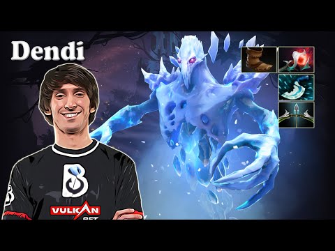 Dendi - Ancient Apparition Midlane | Dota 2 7.30c Gameplay
