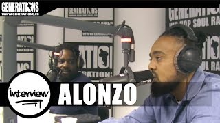 ALONZO - Interview 100% (Live des Studios de Generations)