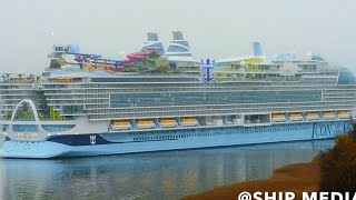 Icon of the seas World's BIGGEST cruise ship Returns from Second Sea Trials | Royal Caribbean