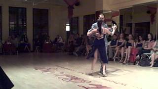 Video thumbnail for Zoya Altmark and Michael Nadtochi at SALON REALE, nyc 2013 - Argentine Tango - choreography