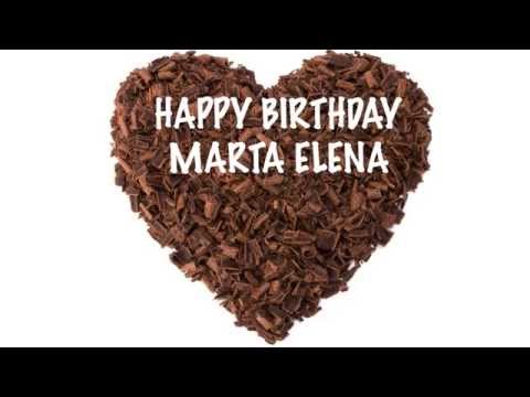 MartaElena   Chocolate - Happy Birthday