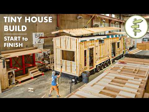 Exclusive Tiny House Factory Tour – How a Tiny House is Built from Start to Finish