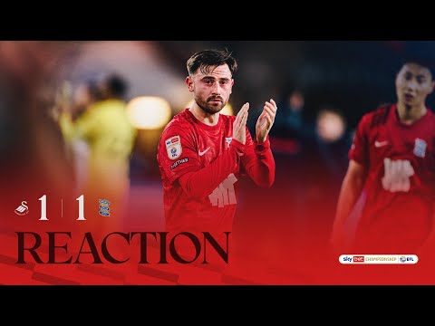 Reaction | Patrick Roberts | Swansea City 1-1 Birmingham City