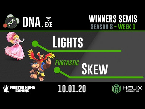 DNA.EXE S8:W1 - Lights (Peach) Vs. Furtastic | Skew (Banjo) - W Semifinals