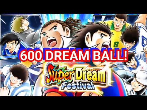 GACHA 600 DB SUPER DREAM FESTIVAL TSUBASA V3 AND NATUREZA V2! CAPTAIN TSUBASA DREAM TEAM