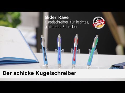 Artikelvideo 1 für Schneider Kugelschreiber Slider Rave XB hellblau/rot, Schreibfarbe: rot, 1 St., Artikelnummer 791293