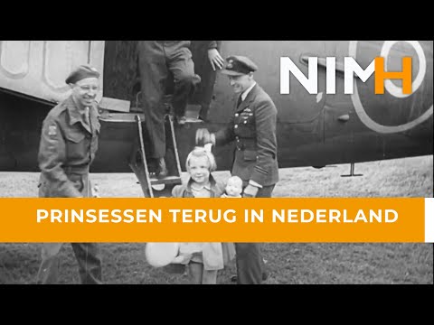 Prinsessen terug in Nederland