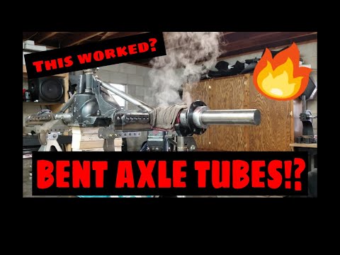Bent Axle Tubes?! - How To Fix It.