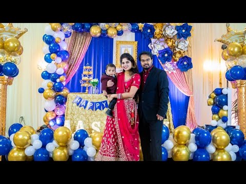 Aashrith 1st Birthday Celebrations | Orlando, FL | Cake Smash | Impressions_by _Aj | USA