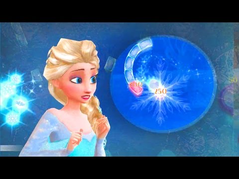 Disney Frozen Free Fall: Icy Shot.  Play with Queen Elsa, Anna, Olaf &  Snowgies