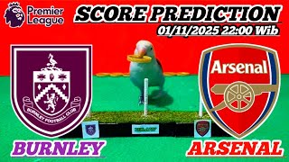 ARSENAL VS BURNLEY || PREMIER LEAGUE || SCORE PREDICTION