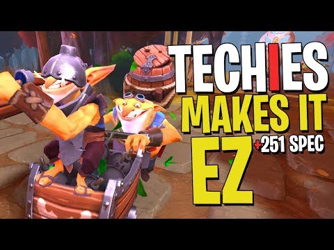 When Techies Makes It EZ - DotA