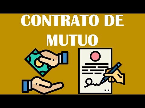 EL CONTRATO DE MUTUO / DERECHO CIVIL / CONTRATOS CIVILES