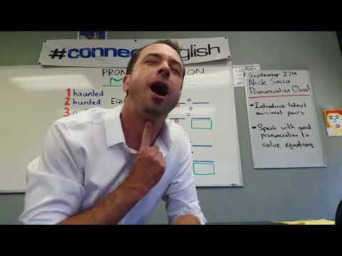 Connect English Pronunciation Math, Volume 3 - La Jolla Campus