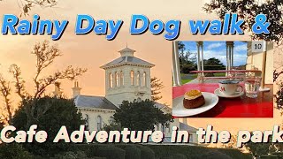 【YouTube-Dog walk in New Zealand】Rainy Day Dog walk & Cafe Adventure! Relaxing with my Furry Friends