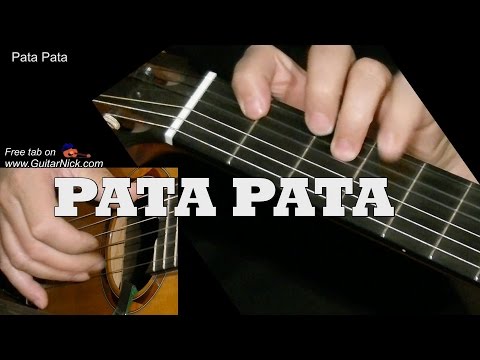 PATA PATA: Easy Guitar Lesson + TAB + CHORDS by GuitarNick