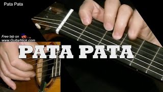PATA PATA: Easy Guitar Lesson + TAB + CHORDS by GuitarNick
