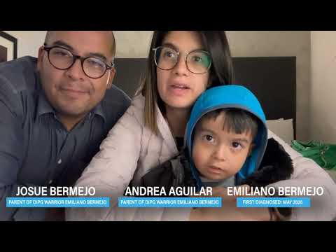 DIPG Warrior Emiliano Bermejo's Parents: Andrea Aguilar and Josue Bermejo