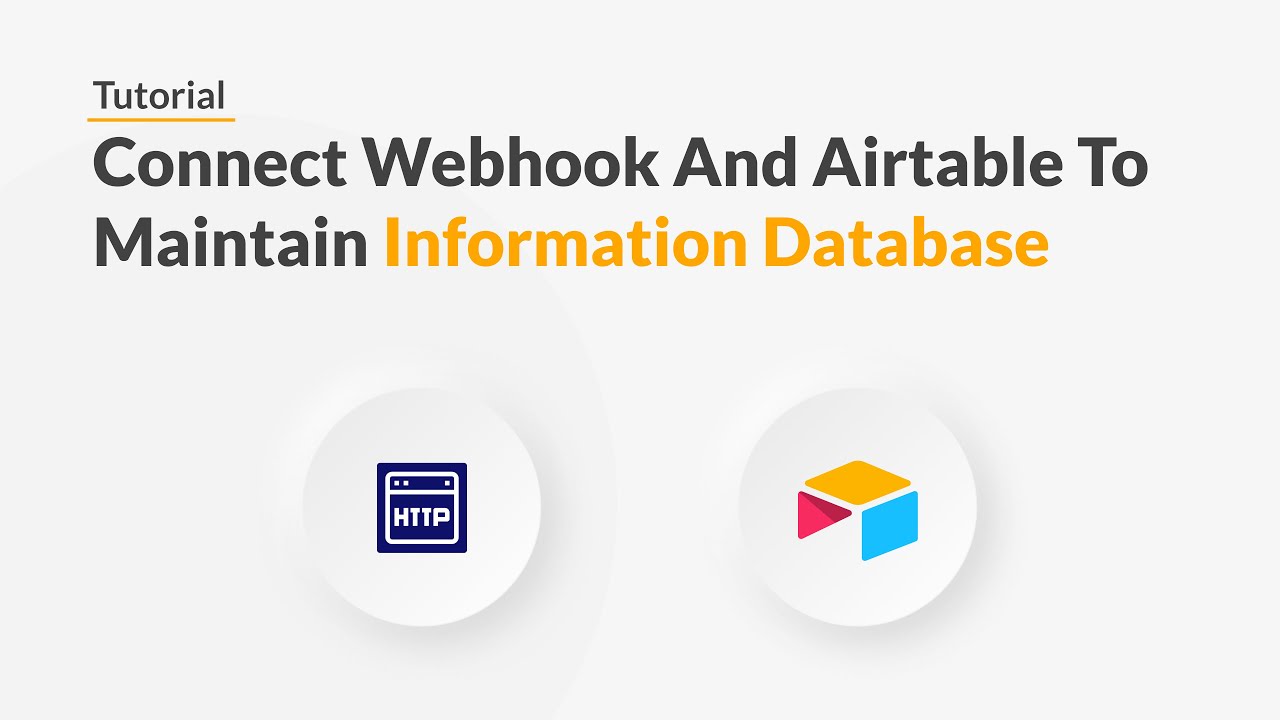 Quickwork | Tutorial: Save Data From Webhooks To Airtable