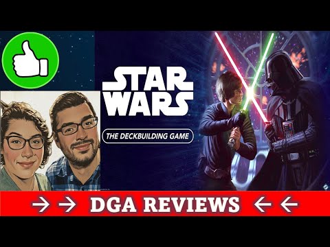 DGA Reviews Board Games: Star Wars: The Deck Building Game (Cozy Game Night)