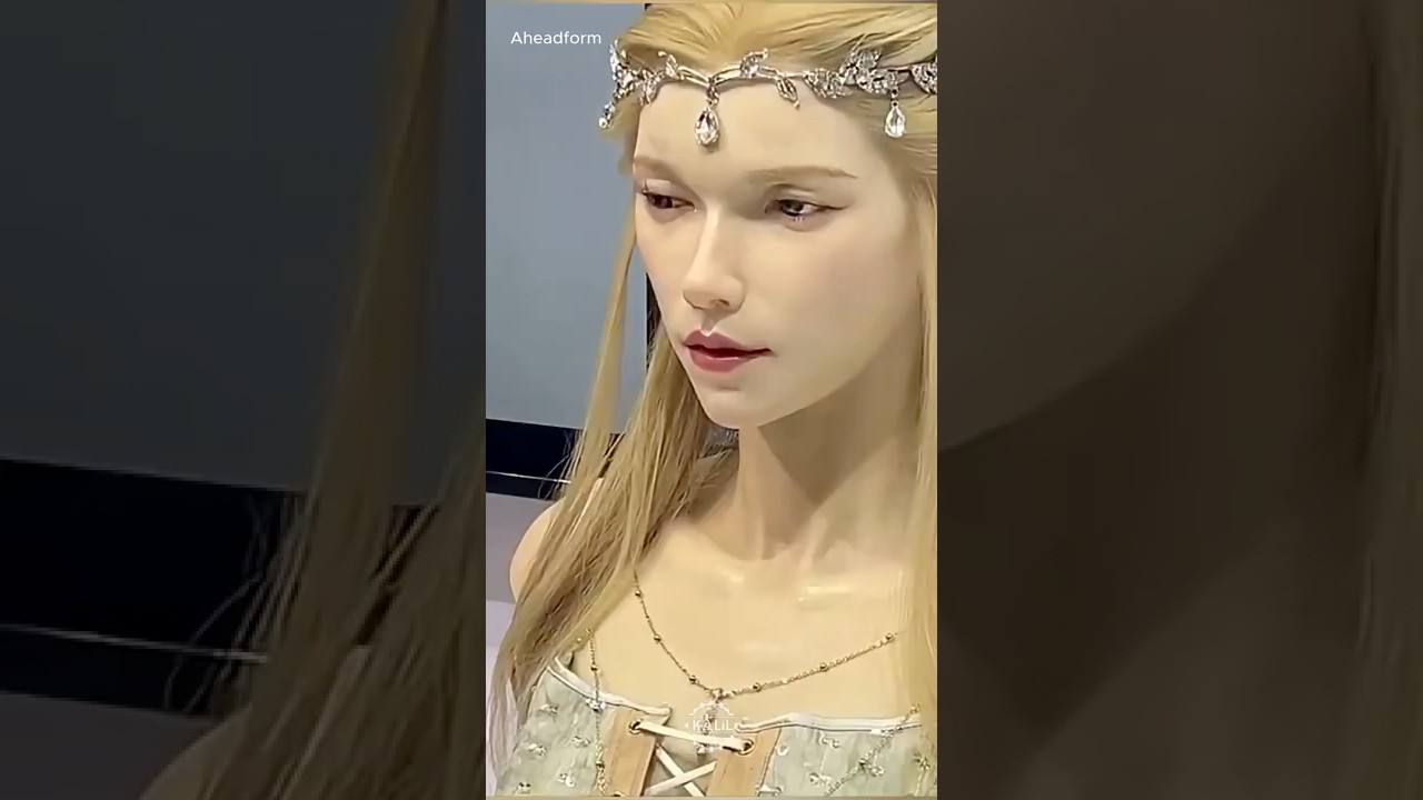 Ultrarealistic AI Fantasy Elf Head #humanoidrobot #airobot #robotics #innovation #uncannyvalley
