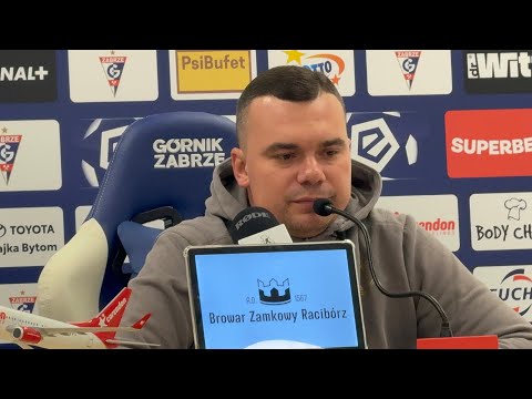 „Cała Polska widziała” Adrian Siemieniec po meczu Górnik Zabrze 2:1 Jagiellonia Białystok