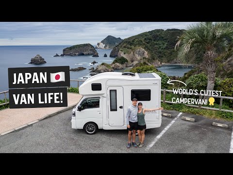 Our ULTIMATE Japan road trip! 🇯🇵 (in the CUTEST mini campervan! 🚐)