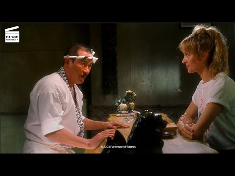 Kill Bill: Volume 1: Hattori Hanzo meets The Bride (HD CLIP)