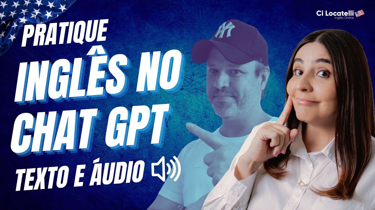 Pratique Conversação em Inglês com voz e texto no chat GPT.