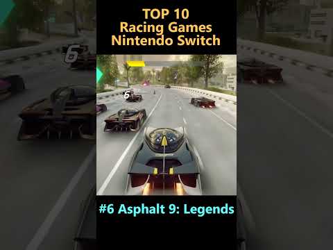TOP 10 Racing Games on Nintendo Switch #switch #nintendo #games #shorts