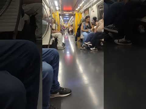 a beleza por dentro do metrô vila Sônia SP #metro