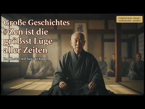 Große Geschichten | Zen ist die größte Lüge aller Zeiten Im Kloster mit Sawaki Kodo