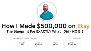 How I Reached $500K on Etsy with These 13 Steps!